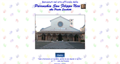 Desktop Screenshot of parrocchiasanfilipponeri.com